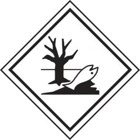 Accuform DOT PLACARD MARINE POLLUTANT 10 34 in MPL907RM25